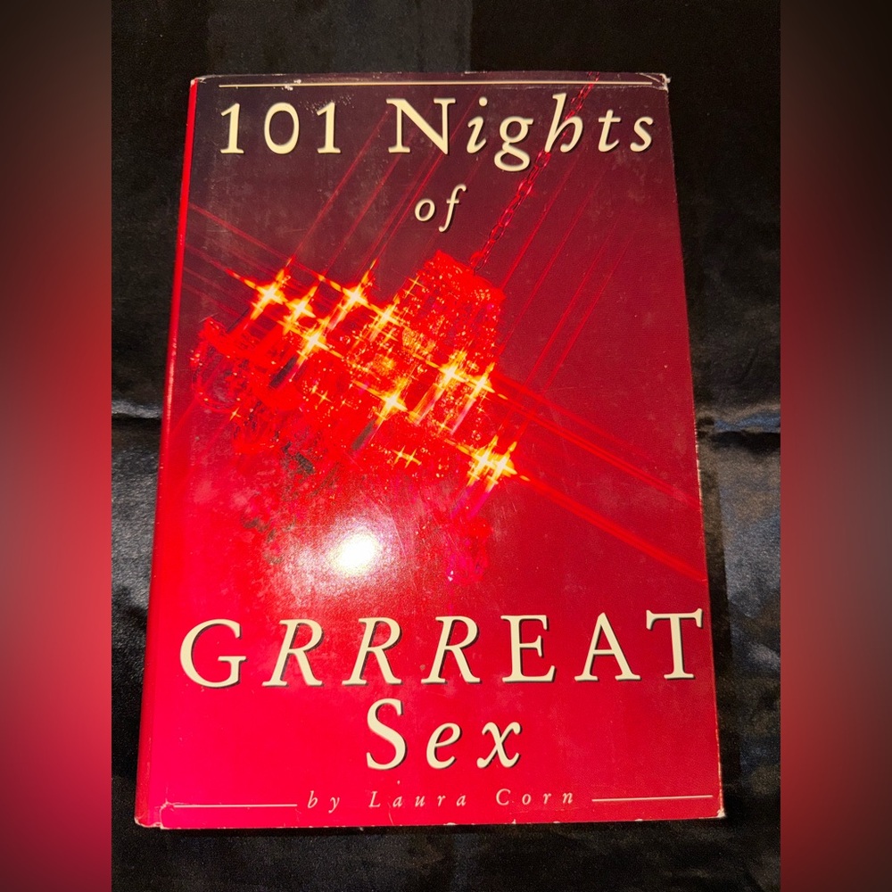 101 Nights of Grrreat Sex by Laura Corn Hardcover Book